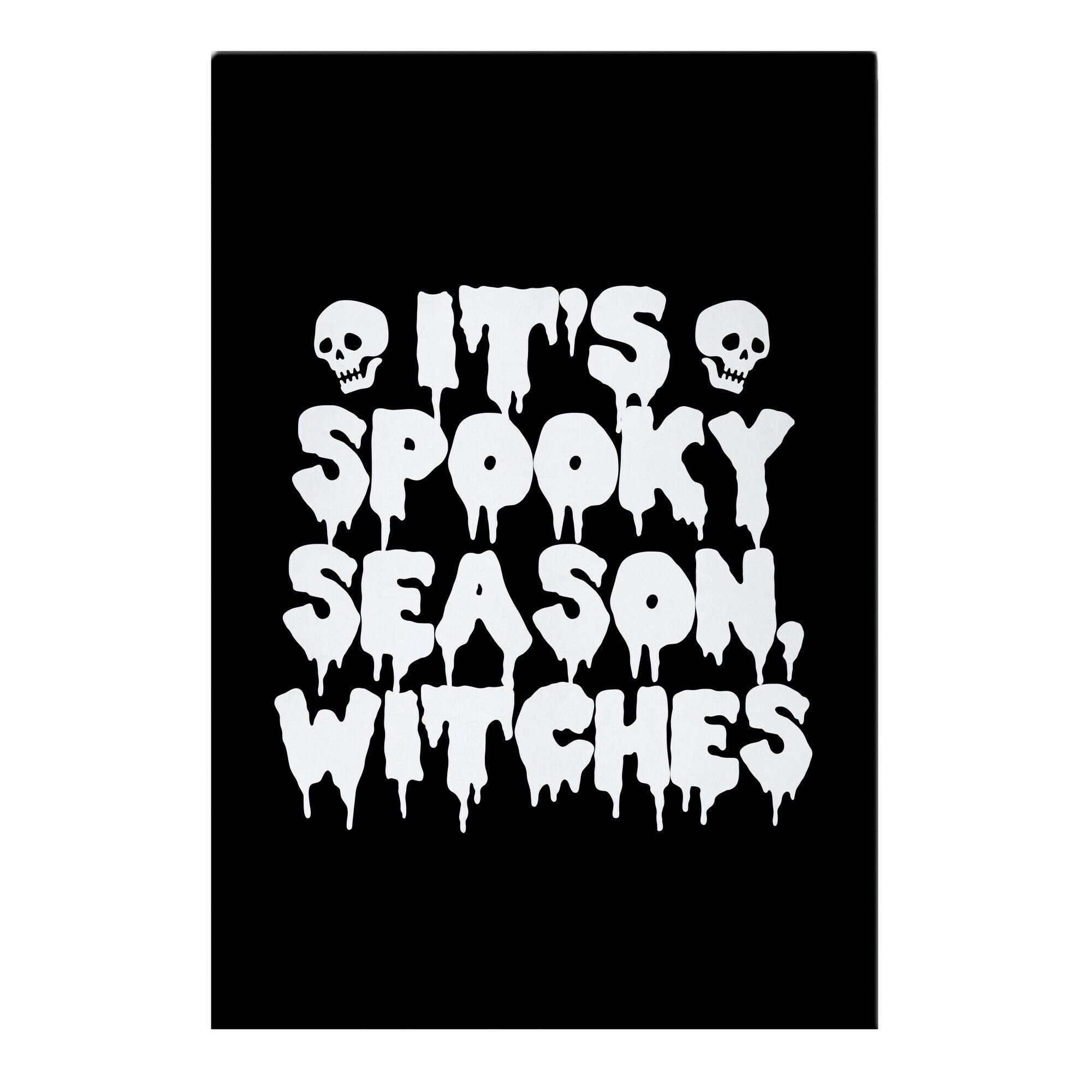 It's Spooky Season, Witches Garden Flag